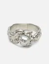 Ten Antennas Perla Ring In Silver