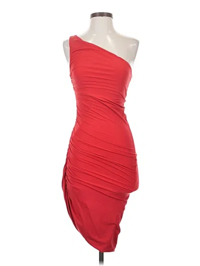 Pre-owned Ten By Babaton Cocktail Dress In Red