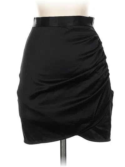 Pre-owned Ten By Babaton Formal Skirt In Black