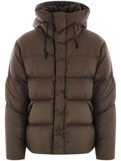 Ten C Alpina Puffer Jacket In Green