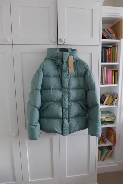 Pre-owned Ten C Alpine Down Jacket - Faded Turquoise