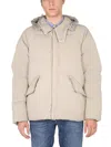 Ten C Artic Down Down Jacket In Grey
