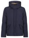 Ten C Artic Down Parka In Blue
