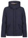 Ten C Artic Down Parka In Blue