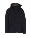 Ten C Short Parka Artic In Blue