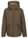 Ten C Arctic Parka Down Filling In Brown
