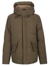 Ten C Arctic Parka Down Filling In Green