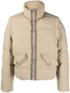 Ten C Austral Padded Jacket In Neutrals
