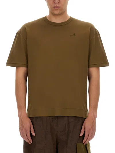 Ten C Awake Ny X  T Shirt In Brown