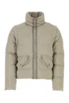 Ten C Detachable Sleeve Nylon Down Jacket In Multicolor