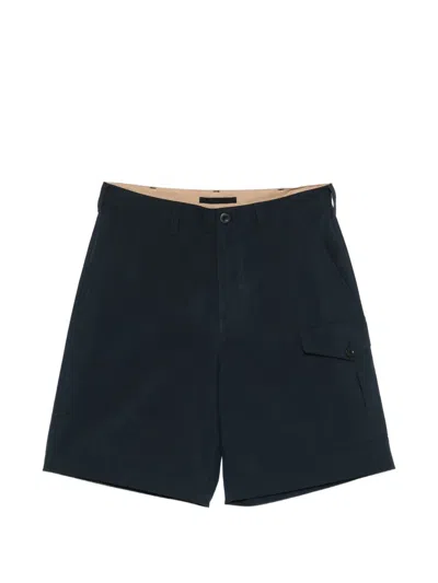 Ten C Belt-loops Cargo Shorts In Blue