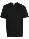 Ten C Logo Patch Crewneck T-shirt In Black