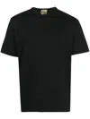 Ten C Logo Patch Crewneck T-shirt In Black
