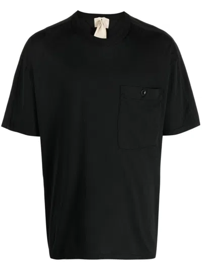 TEN C BLACK LOGO T-SHIRT