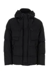 Ten C Black Nylon Grays Down Jacket