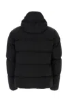 Ten C Black Nylon Grays Down Jacket In 999