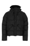Ten C Black Nylon Down Jacket In 999