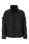 Ten C Black Nylon Shelter Combo Down Jacket
