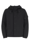 Ten C Black Regular Fit Jacket