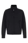 Ten C Slate Polyester Fly Jacket In Black