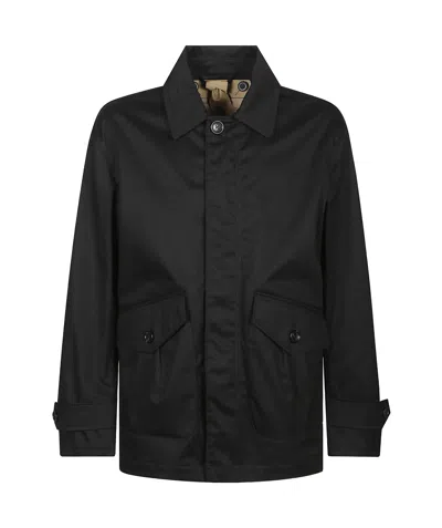 Ten C Black Solid Jacket