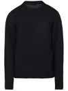 Ten C Black Wool Jumper