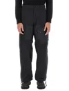 Ten C Utility Cargo Pants Drawstring Hem In Black