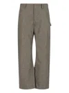 Ten C Straight Trousers With Belt Loops And Pockets