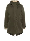 Ten C Core Parka In Green