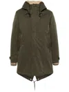 Ten C Core Parka In Green