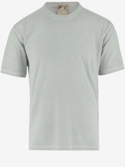 Ten C Cotton T-shirt With Logo In Green