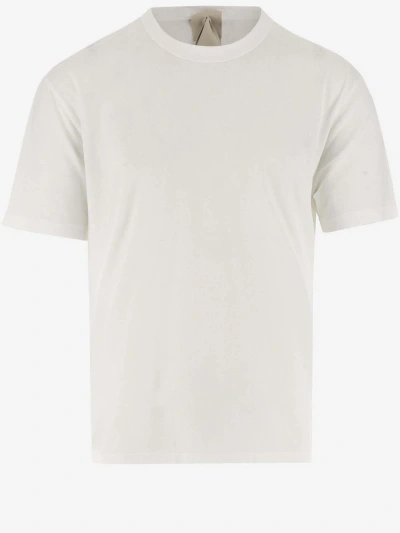 Ten C Cotton T-shirt With Logo In White