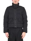 Ten C Down Jacket With Removable Sleeves In Black