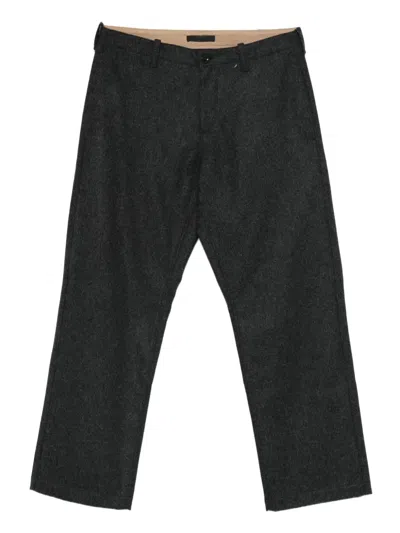 Ten C Flap Pocket Trousers In Black