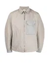 Ten C Zip-un Grey Shirt Jacket