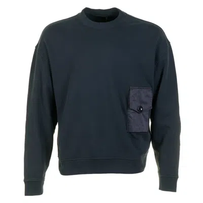 Ten C Haru Sweatshirt Navy In Blue