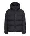 Ten C Hooded Down Jacket In Black