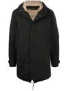 TEN C HOODED PADDED COAT