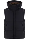 TEN C HOODED PADDED GILET