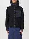 Ten C Jacket Layered Chest Pocket In Black