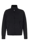 Ten C Slate Polyester Fly Jacket In Black