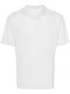 Ten C Short-sleeve Cotton T-shirt In White