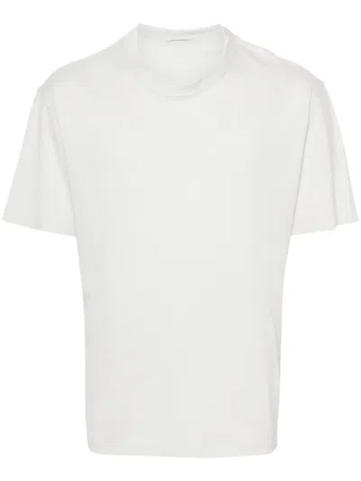Ten C Short-sleeve Cotton T-shirt In Grey