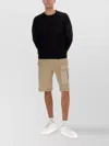 Ten C Logo Arm Pocket Crew Neck Sweater