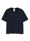 Ten C T-shirt In Cotone Blu Navy  Uomo In Blue