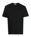 Ten C Logo Patch Crewneck T-shirt In Black
