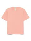 Ten C Cotton Jearsey T-shirt In Pink