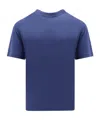 Ten C Logo-print Cotton T-shirt In Blue