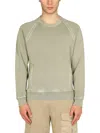 Ten C Raglan Sleeve Sweatshirt In Green