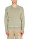 Ten C Raglan Sleeve Sweatshirt In Green